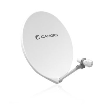 Antenne Fibre - Cahors SMC 65 UNI - 65 CM, Gain 36,2 dB, Bande de fréquence 10,7 - 12,75 GHz