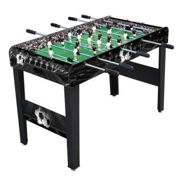 Babyfoot Junior - DEVESSPORT - Dimensions 115x61x78cm - Barre de sécurité télescopique 12,7mm - Noir