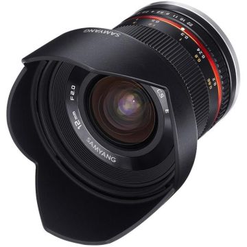 Samyang objectif 12mm f/2 ncs cs compatible avec sony e