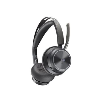 HP Poly Voyager Focus 2 ordinateur Micro-casque supra-auriculaire Bluetooth Stereo noir Noise Cancelling micro-casque