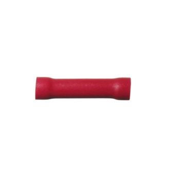Connecteur bout à bout 0- 5mm²-1- 5mm² rouge100 pièces
