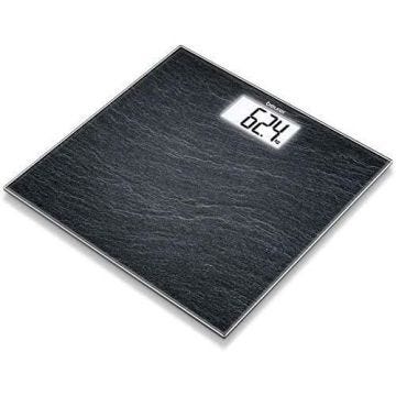 BEURER GS 203 Slate - Pèse-personne en verre - Imitation ardoise
