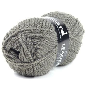 Pelote de laine Leader 028 Gris Marron - Plassard