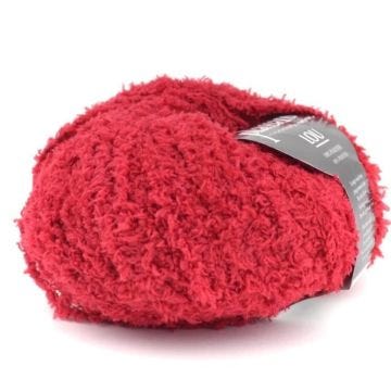 Laine Enfant / Layette - Plassard - Pelote de laine Lou 210 Rouge - Polyester - Turquie