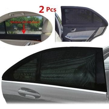 WildAuto - Pare Soleil Voiture - Protège Bébé Et Anciens Enfants à Partir du Soleil - Fenêtre Latérale De Voiture Lot DE 2 (2 Pcs)
