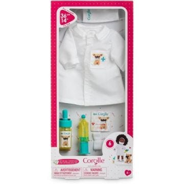 Accessoires poupée - COROLLE - Kit de Jeu Vétérinaire - Pour poupée 36 cm - 6 accessoires - Dès 4 ans