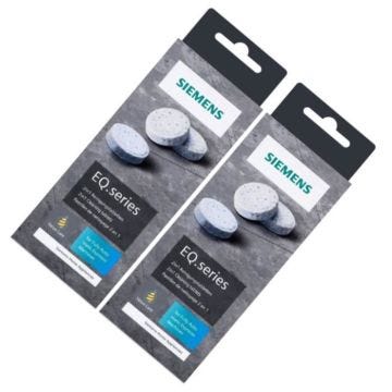 Tablettes de nettoyage pour Cafetière, Expresso - SIEMENS - Lot de 2 - TZ80001A