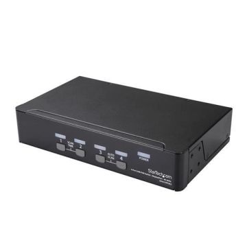 Commutateur KVM DisplayPort 4K 60 Hz à 4 ports avec hub USB 2.0 intégré - STARTECH