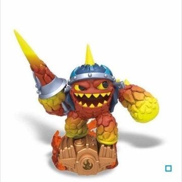 Figurine Lava Lance Eruptor Skylanders Superchargers