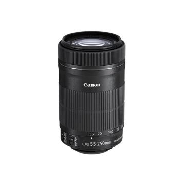 Téléobjectif - CANON - EF-S 55-250 IS STM - 55-250 mm - F/4.0-5.6 - Stabilisateur optique