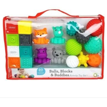Set sensoriel INFANTINO 20 pièces