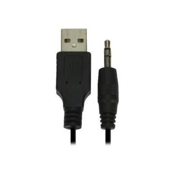 Haut-parleurs Mini - MCL - HP-USB2/4 - 4W - Filaire - Noir