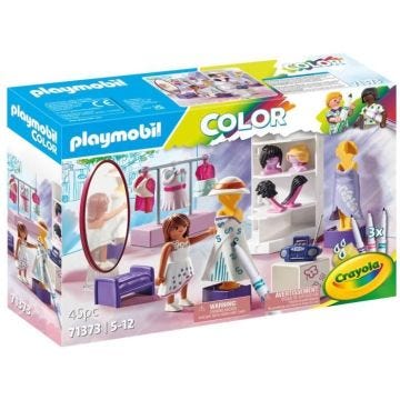 PLAYMOBIL Color : Atelier de styliste - PLAYMOBIL - Crée de nouvelles histoires à tes couleurs - Mixte - 5 ans
