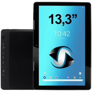 Tablette 13 Pouces Android 9.0 OctaCore Full HD HDMI Wifi Bluetooth + SD 4Go YONIS Noir