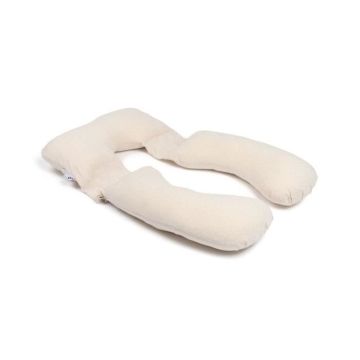 doomoo Coussin de Grossesse et Coussin d'Allaitement Maxxy - Format XXL - Ultra Confortable, Beige