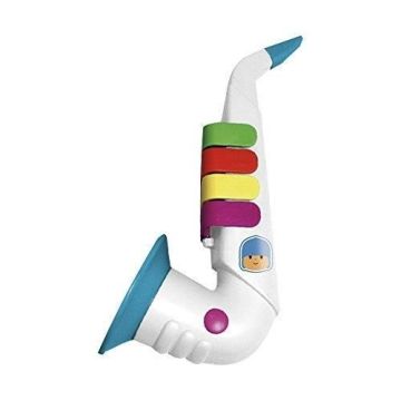 Saxophone - REIG - Pocoyo 4-Note - Couleur Bleue - Instrument Musical - Pour Enfants