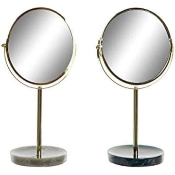 Miroir grossissant - DKD Home Decor - Standard - Vert - Gris - Doré