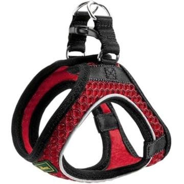 Harnais - HUNTER - Comfort Xxs - Rouge - Réfléchissant - Tissu respirant