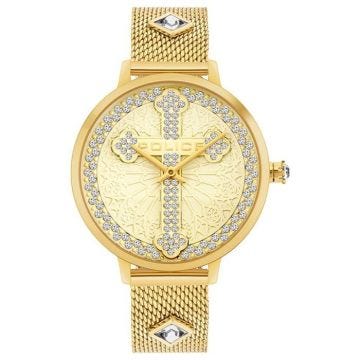 Montre - Police Femme - PL16031MSG.22MMA - Quartz - Acier inoxydable - Chic