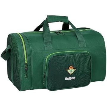 Sac de Sport Enfant Real Betis BALOMPIÉ - SAFTA - Résistant à l'eau - Confortable et Polyvalent
