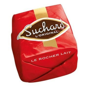 Boite de 24 Rocher Suchard au lait