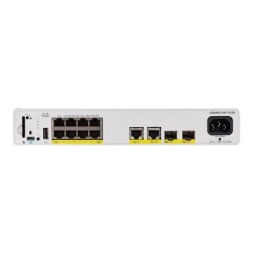 Commutateur - Cisco - Catalyst 9200CX - 8 ports - Géré - Compact - PoE+ 240W