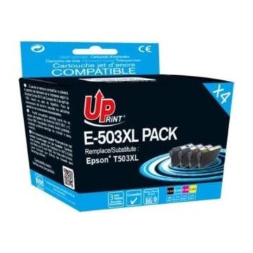 Uprint - 503xl Pack de 4 Cartouches compatibles avec Epson 503xl pour imprimantes WF2960 Series WF2960DWF WF2965DWF XP5200 XP5205