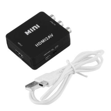 Convertisseur HDMI vers AV Noir
