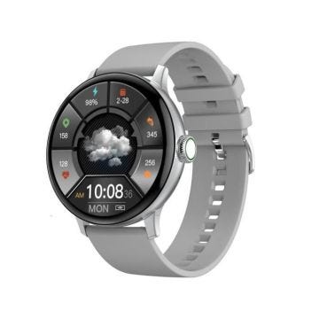 Montre Connectée IP68 Or: Appel Bluetooth Suivi Santé Charge Sans Fil Argent YONIS