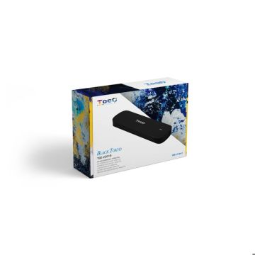 Boitier externe USB-C 3.2 - TooQ - TQE-2201 - NVMe M.2 - 10 GB/s - Aluminium Noir