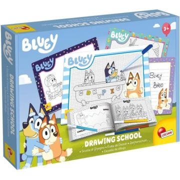 Ecole de dessin - Bluey drawing school - Kit complet pour apprendre à dessiner - LISCIANI