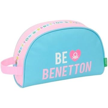 Trousse Scolaire - SAFTA - Benetton Unique - Avec poignée - Adaptable au chariot - Zippée