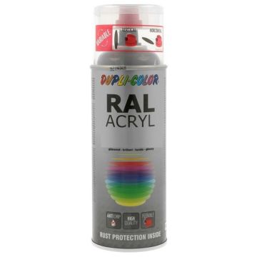 Peinture acryl duplicolor ral 400ml blanc trafic