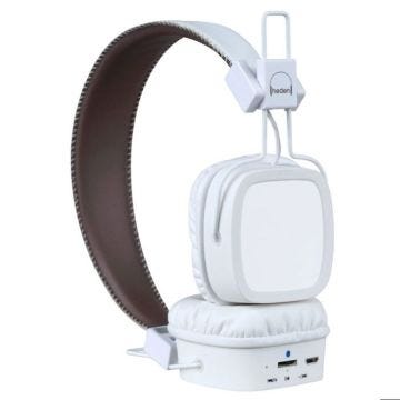 Casque circum-auriculaire - Heden - Evolution Blanc - Bluetooth - Micro intégré - 15 heures d'autonomie