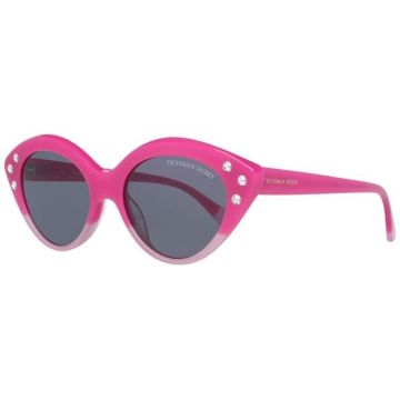 Victoria's Secret Femme VS0009 Lunettes de Soleil, Rosa luc-Fumo, 54