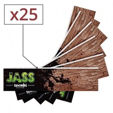 25 Cahiers de Feuille Slim - JASS Brown