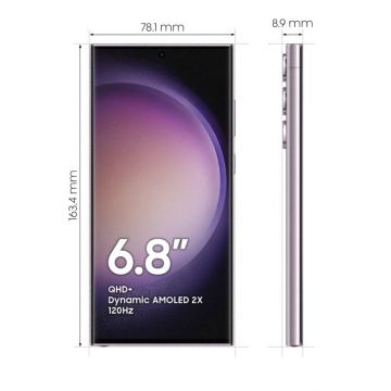 Samsung Galaxy S23 Ultra 5G 8Go/256Go Violet (Lavender) Double SIM S918B