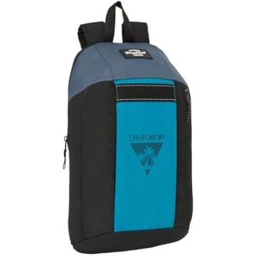 Mini sac à dos - SAFTA - BLACKFIT8 CALIFORNIA - Confortable - Idéal pour enfants - Noir