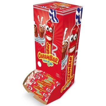 CARAMBAR Bonbons Cola - Boîte 180 pièces