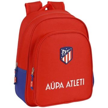 Sac à Dos - SAFTA - Atlético de Madrid - 27x33x10 cm - Mixte Enfant - Rouge et Bleu Marine