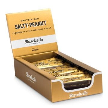 Barres protéinées Barebells - Barebells Protein Bar - Salty Peanut Boite de 12