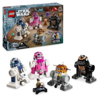 LEGO® Star Wars 75392 La Fabrique de Droïdes Créative - Construisez votre Propre R2-D2