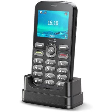 Téléphone Portable Doro 1880 - 4G - Seniors - Touches Numériques Parlantes - Son Clair - Caméra