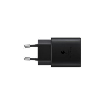 Chargeur secteur - SAMSUNG - 25W - Ultra Rapide - USB-C - Noir