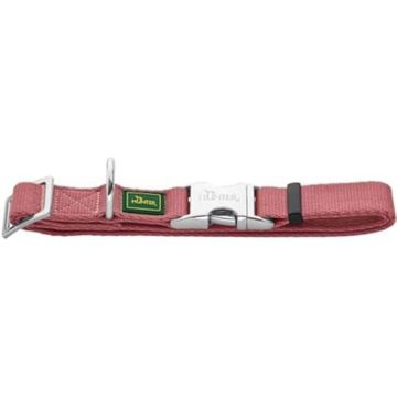 Collier pour chien - HUNTER - Inari - Aluminium léger - Rouge pastel - Taille XL