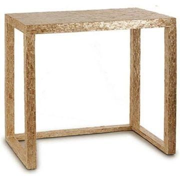 Table d'entrée - GIFT DECOR - Beige - 30,5 x 78 x 90,5 cm - MDF - Montage facile