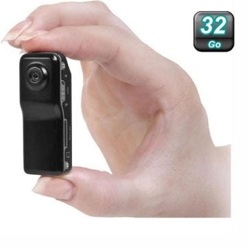 Mini Camera Embarquée Espion Sport Pro 32 Go Voiture Auto Maquette Modelisme Plastique YONIS