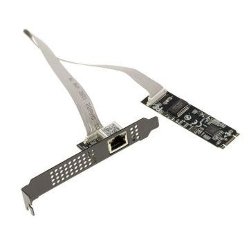 Carte contrôleur réseau M2 5 Gigabit LAN ETHERNET 10 100 1000 1G 2.5G 5G  port RJ45 CHIPSET REALTEK RTL8126