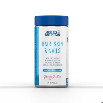 Formule de collagène Applied Nutrition - Hair, Skin & Nails - 60 Gélules