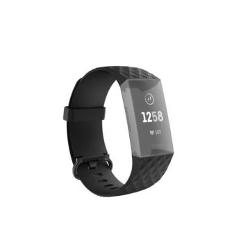 Bracelet pour Fitbit Charge 3/4, bracelet rech., univ., nr